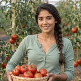 Profile photo of Maria S., Organic Vegetables farmer in Nebraska